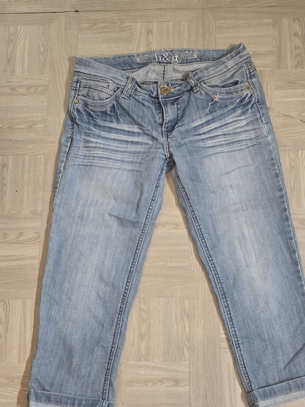 Light Blue Women's Denim Jeans -